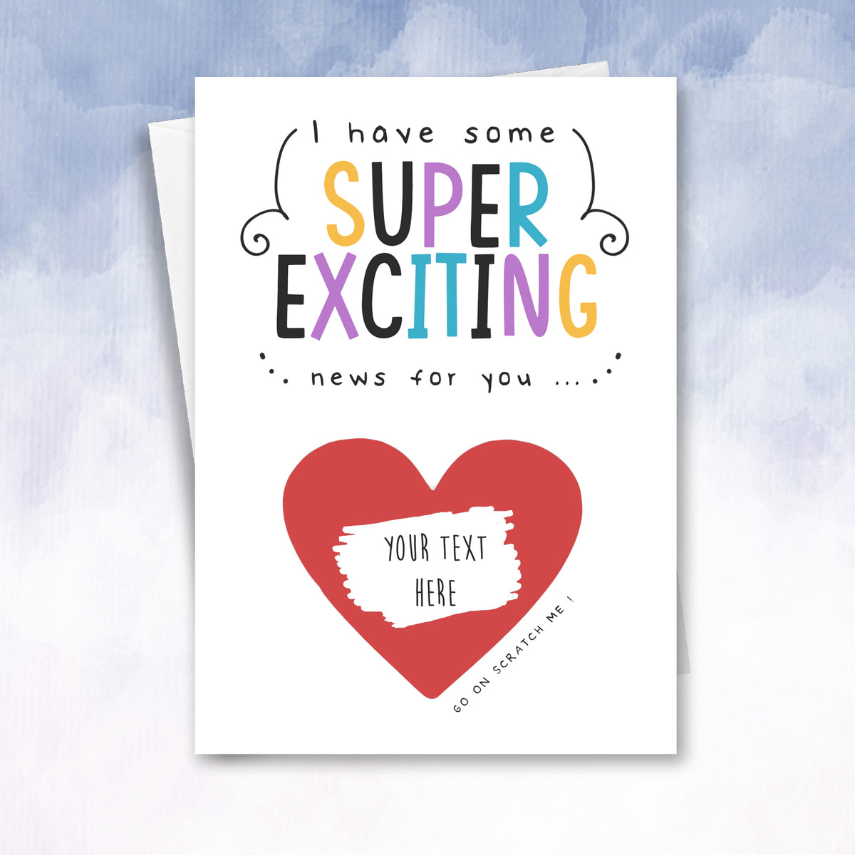 Super Exciting News Reveal Scratch Card - 2f75e5-2