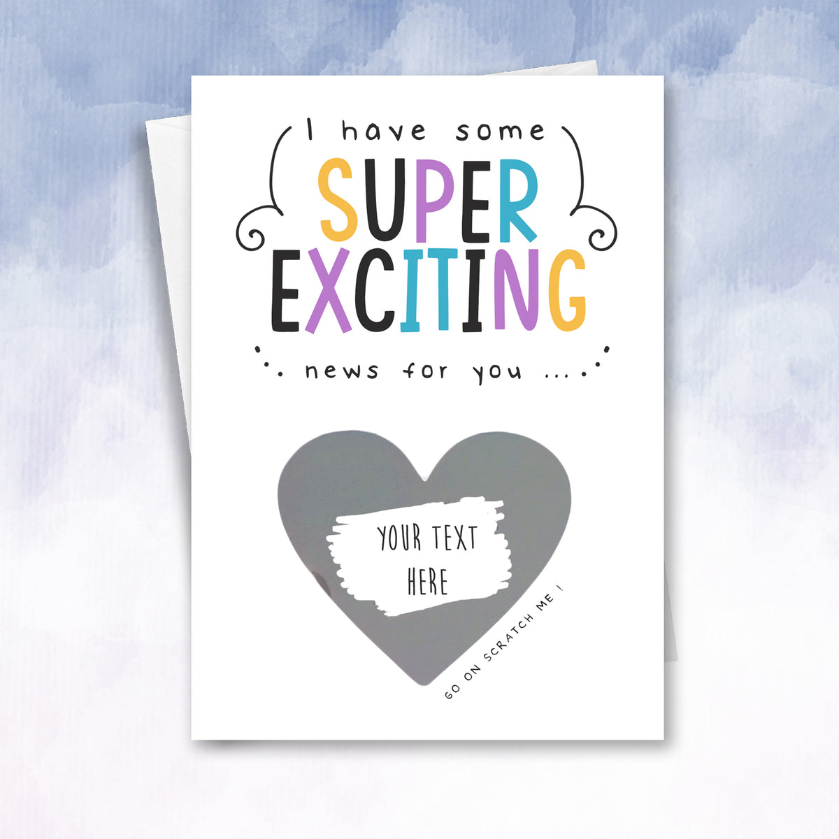 Super Exciting News Reveal Scratch Card - 2f75e5-2
