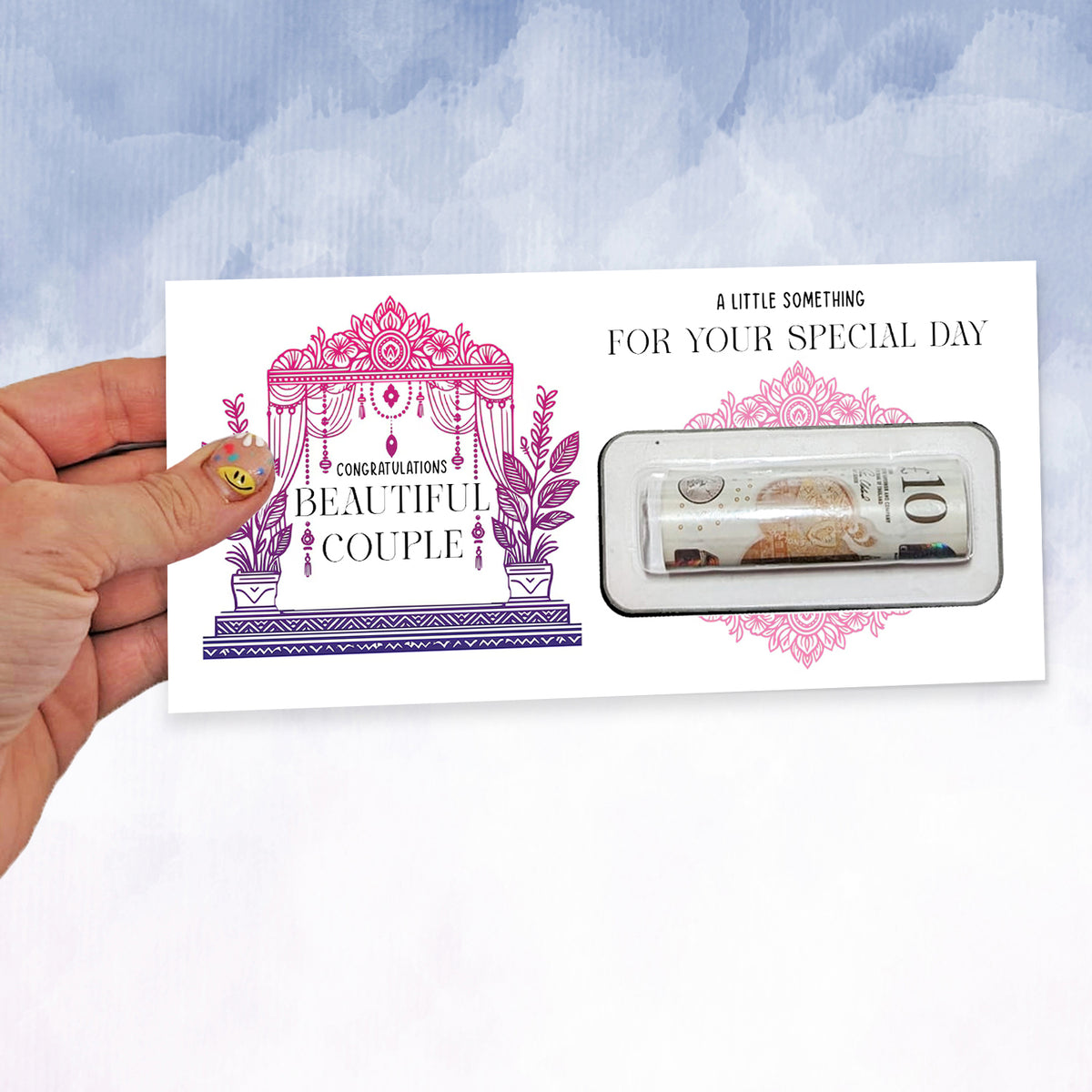 Wedding Money Gift Envelope – Shagan, Dhua, Shadi, Indian Wedding Cash Holder