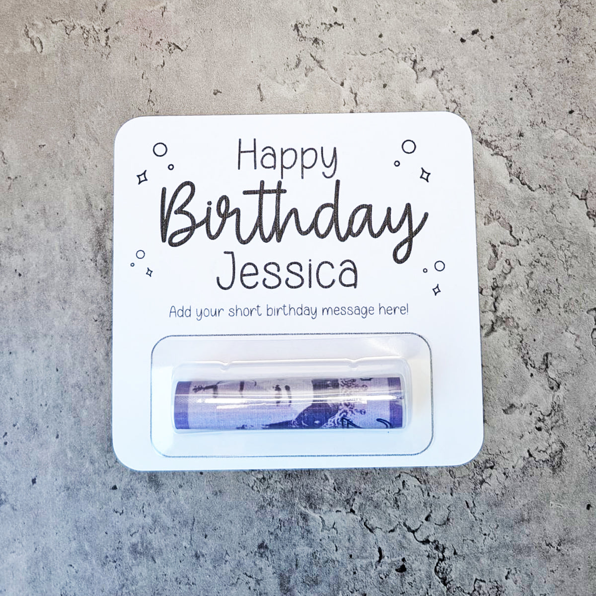Personalised Birthday Money Gift Card• Cash Gift Voucher Holder for Kids Adults
