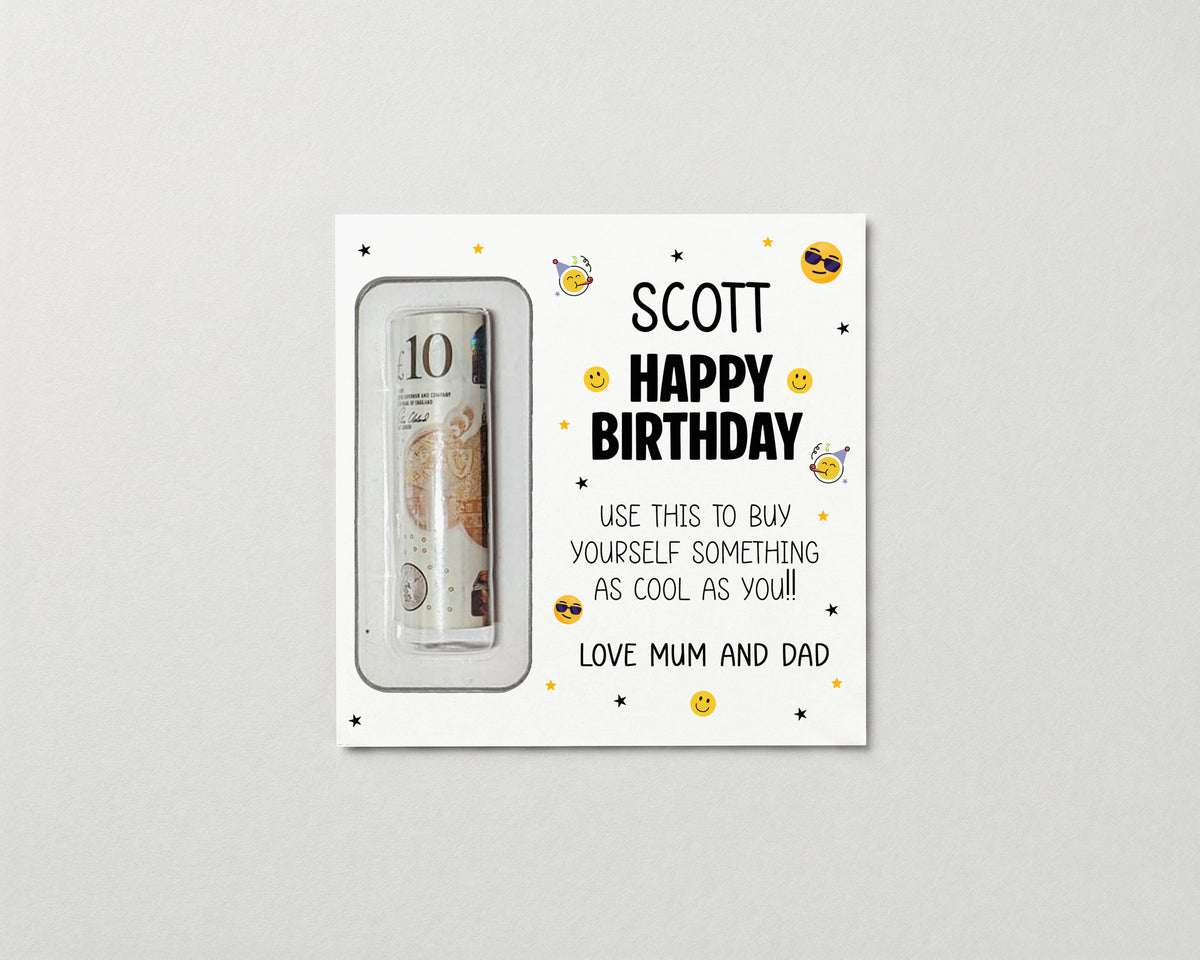 Personalised Birthday Money Birthday Money Gift Card | Fun Cash Gift | Great for Kids