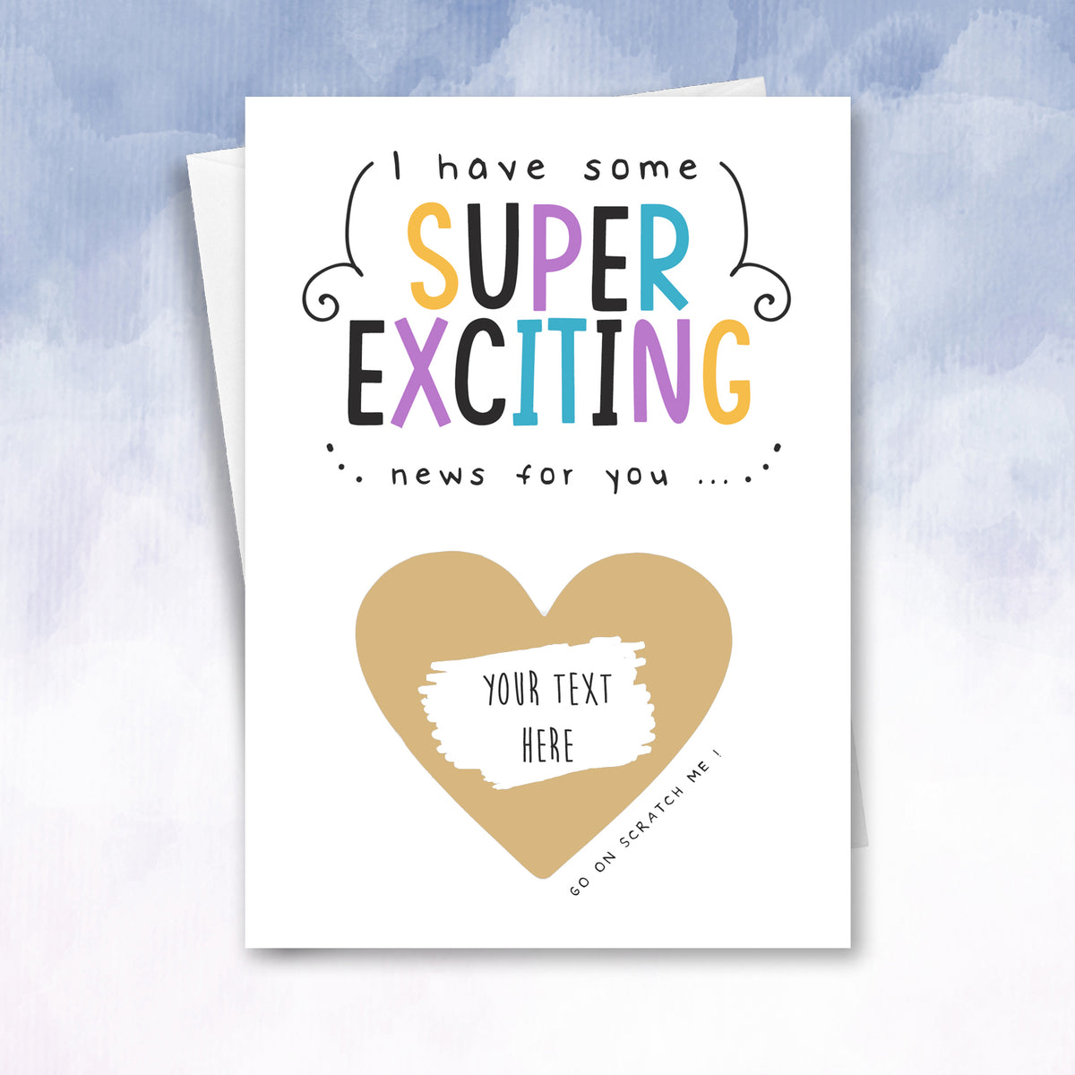 Super Exciting News Reveal Scratch Card - 2f75e5-2