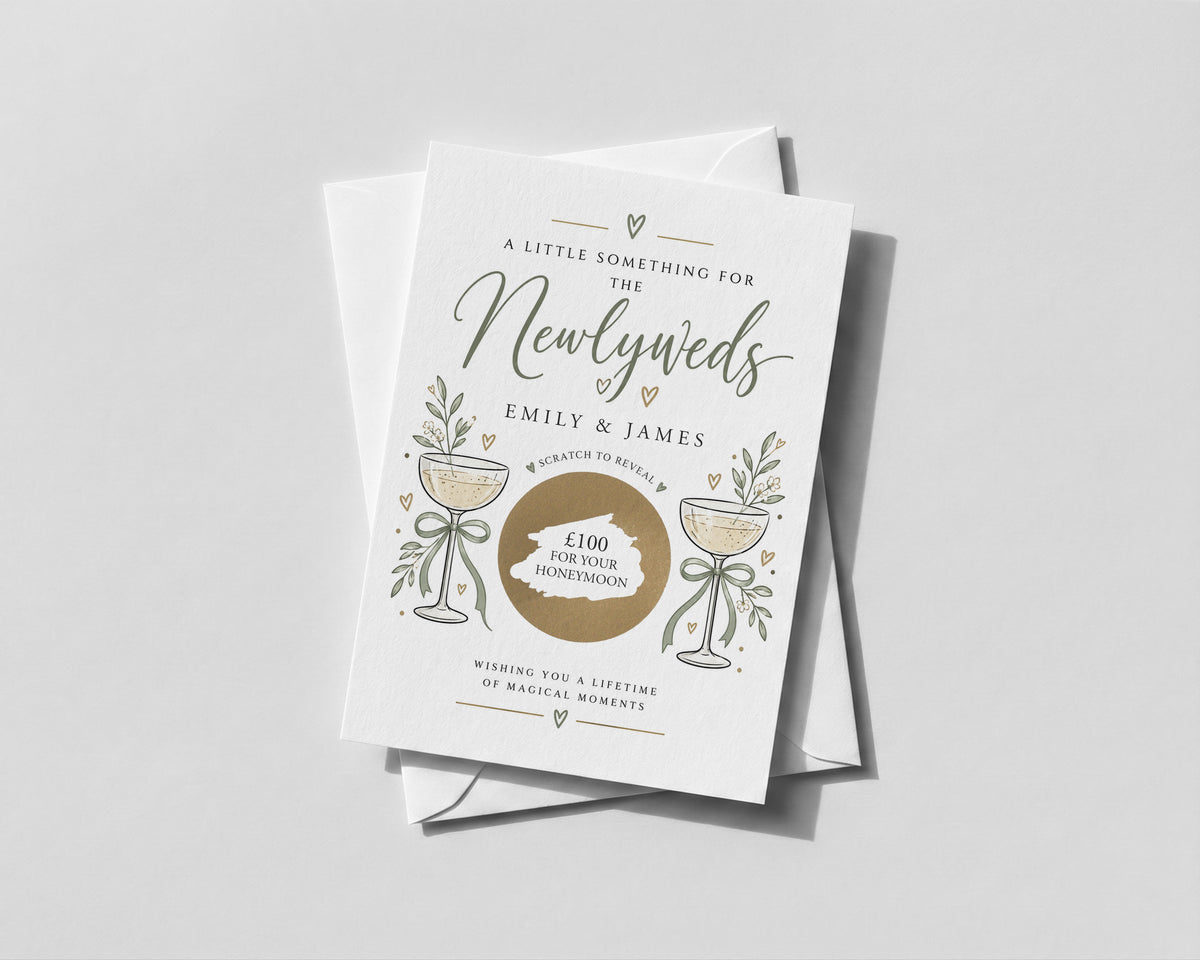Personalised Retirement Scratch Off Card Holiday Experience Surprise Gift Reveal