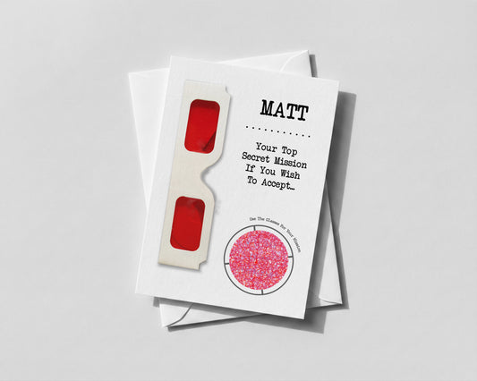 Personalised Best Man Proposal Card • Secret Message Reveal Glasses • Wedding Invite